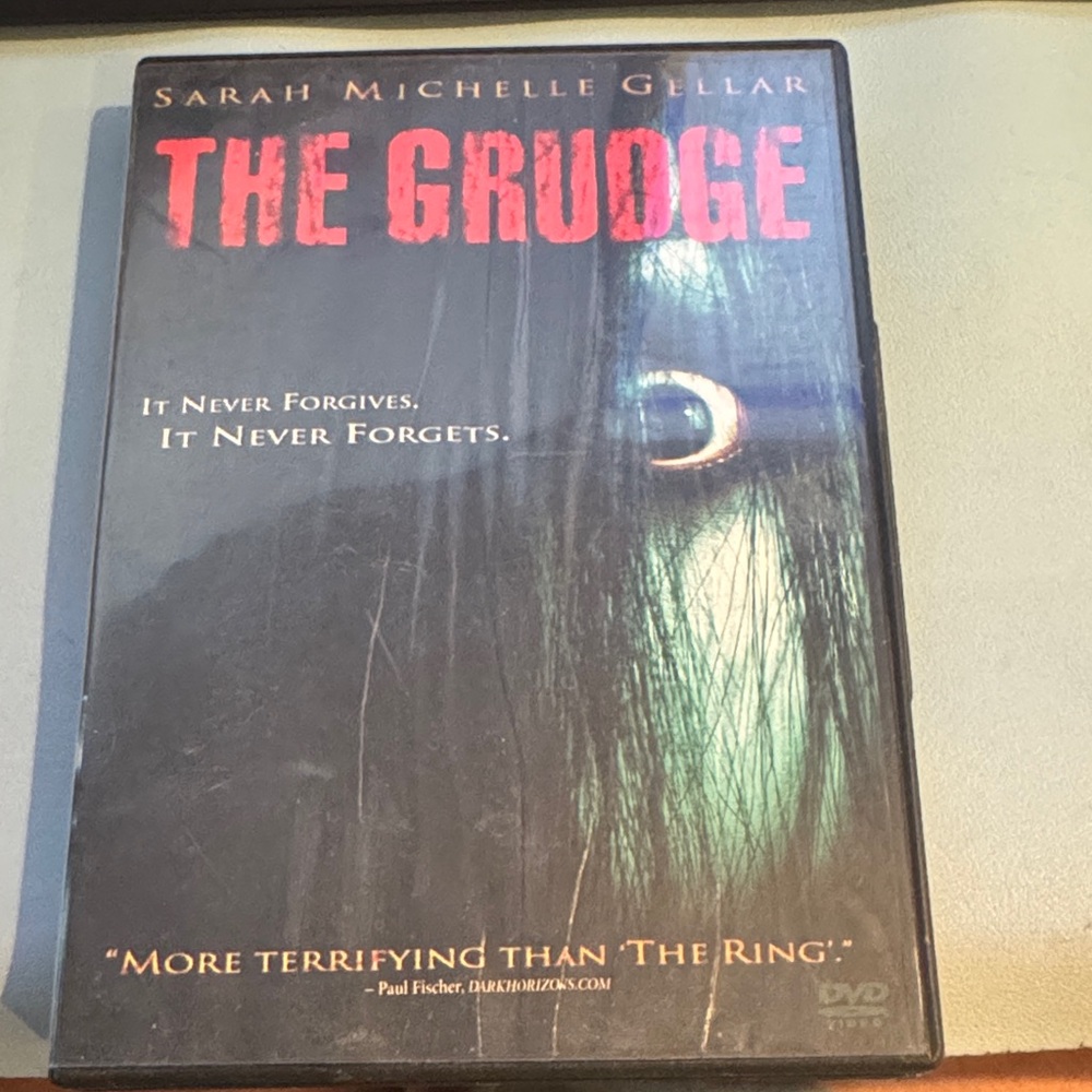 Adidas The Grudge DVD - Black and Red Cover